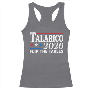 James Talarico 2026 Flip The Tables Racerback Tank Top Texas Senate TS11 Charcoal Print Your Wear