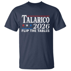James Talarico 2026 Flip The Tables T Shirt Texas Senate TS11 Navy Print Your Wear