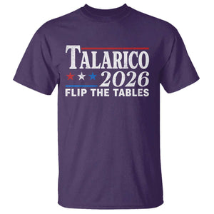 James Talarico 2026 Flip The Tables T Shirt Texas Senate TS11 Purple Print Your Wear