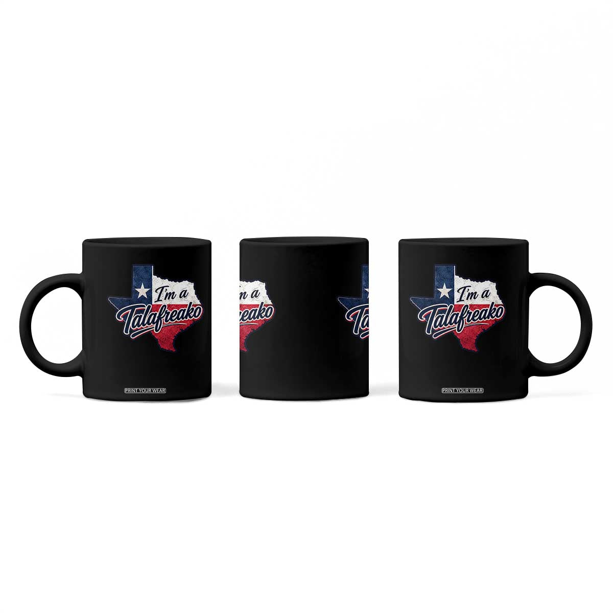 I Am A Talafreako James Talarico Coffee Mug US Senate Vintage Texas Map TS11 Print Your Wear