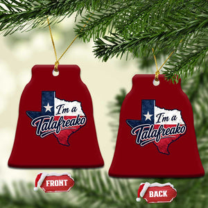 I Am A Talafreako James Talarico Ceramic Ornament US Senate Vintage Texas Map TS11 Print Your Wear