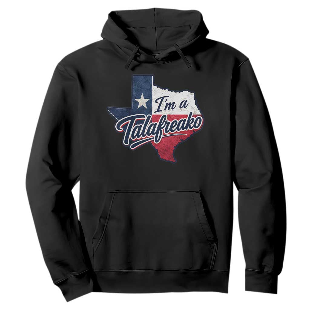 I Am A Talafreako James Talarico Hoodie US Senate Vintage Texas Map TS11 Black Print Your Wear