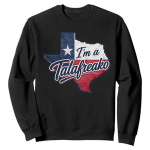 I Am A Talafreako James Talarico Sweatshirt US Senate Vintage Texas Map TS11 Black Print Your Wear