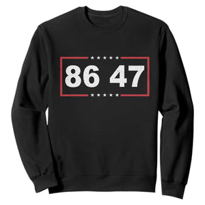 Vintage 8647 Sweatshirt US Political FDT Stars And Stripes TS11 Black Print Your Wear