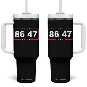 Vintage 8647 Tumbler With Handle US Political FDT Stars And Stripes TS11 One Size: 40 oz Black Print Your Wear