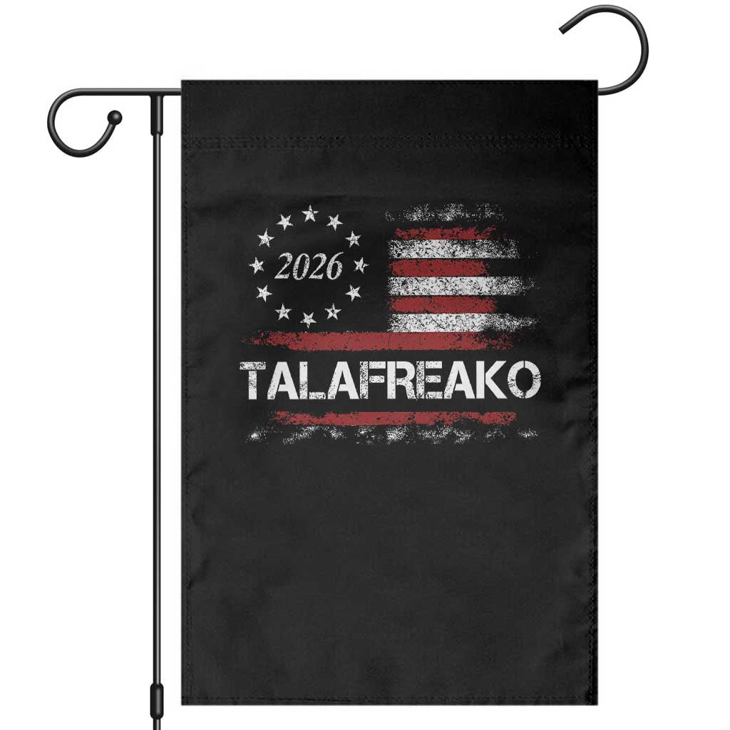 Talafreako James Talarico 2026 Garden Flag US Senate Texas Vintage American Flag TS11 Black Print Your Wear