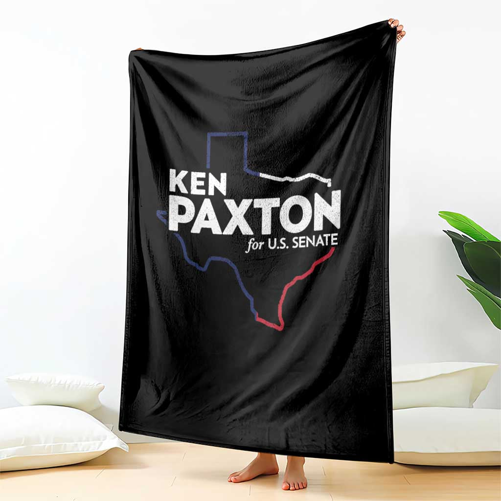 Ken Paxton for US Senate Throw Blanket Texas Senate Race 2026 TS11 Print Your Wear