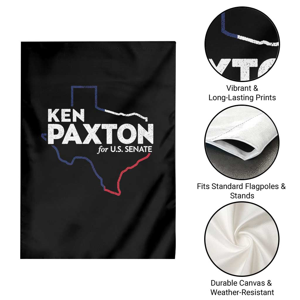 Ken Paxton for US Senate Garden Flag Texas Senate Race 2026 TS11 Print Your Wear