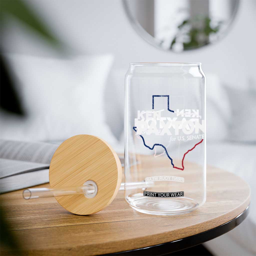 Ken Paxton for US Senate Glass Can Texas Senate Race 2026 TS11 Print Your Wear