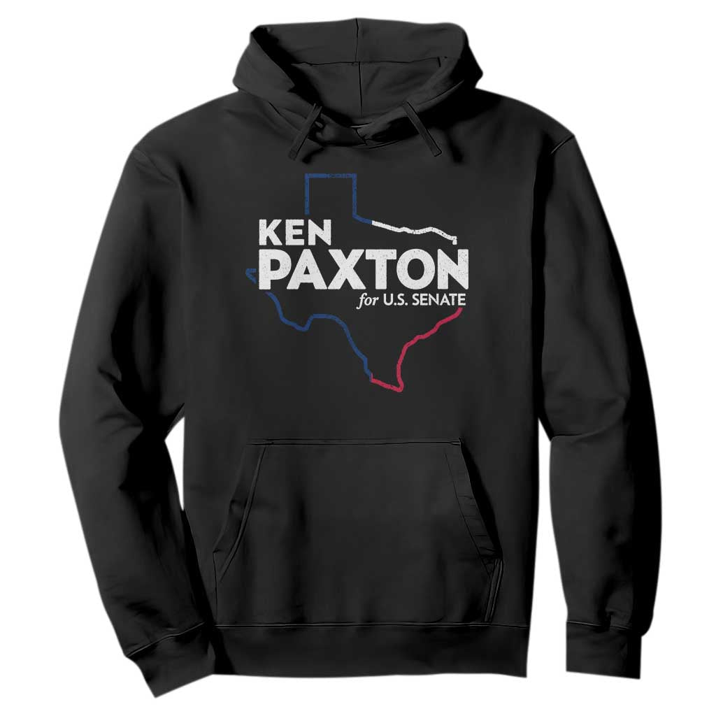 Ken Paxton for US Senate Hoodie Texas Senate Race 2026 TS11 Black Print Your Wear
