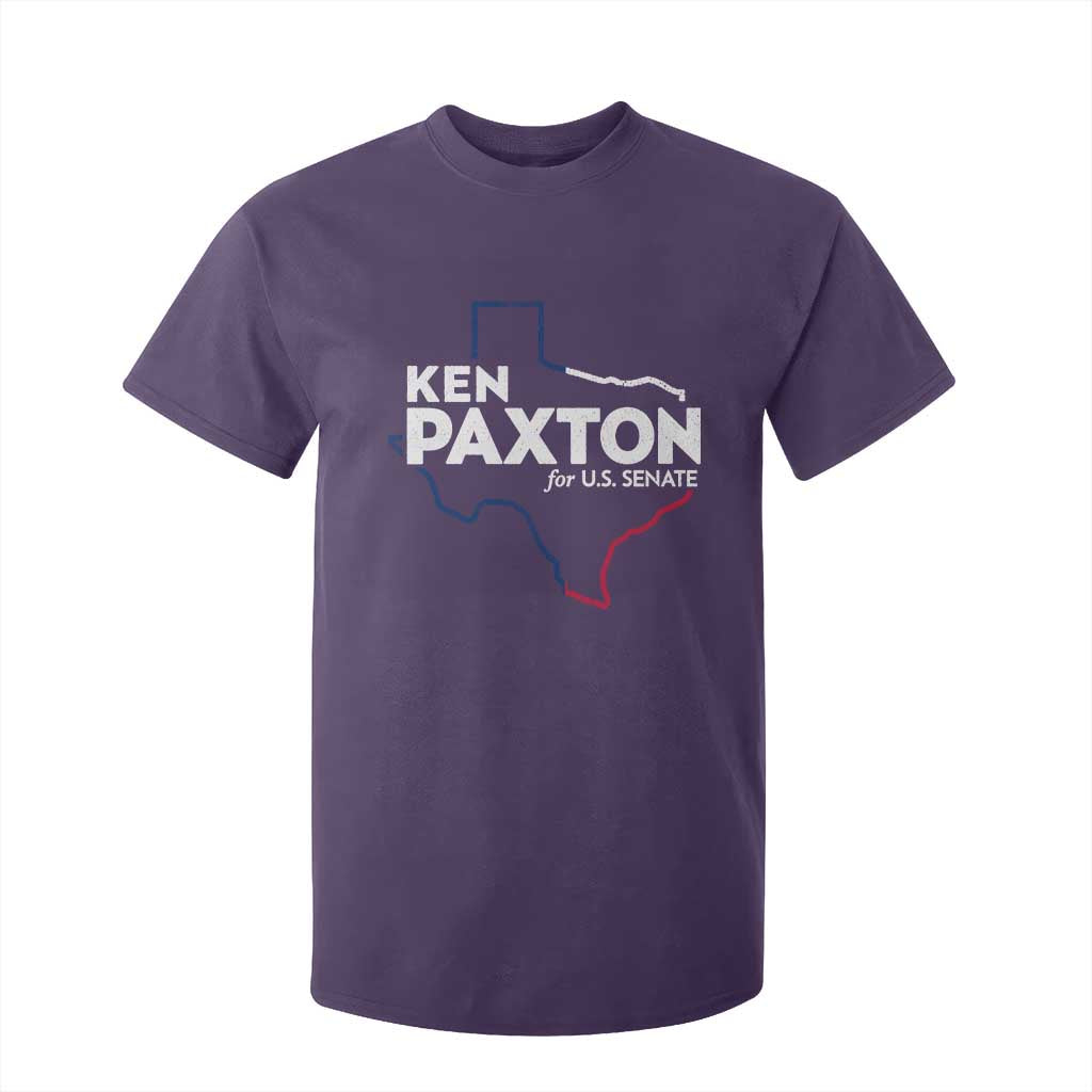 Ken Paxton for US Senate T Shirt For Kid Texas Senate Race 2026 TS11 Purple Print Your Wear