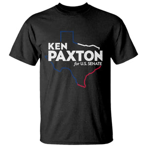 Ken Paxton for US Senate T Shirt Texas Senate Race 2026 TS11 Black Print Your Wear