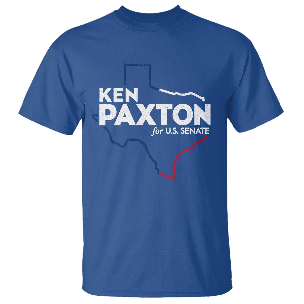 Ken Paxton for US Senate T Shirt Texas Senate Race 2026 TS11 Royal Blue Print Your Wear