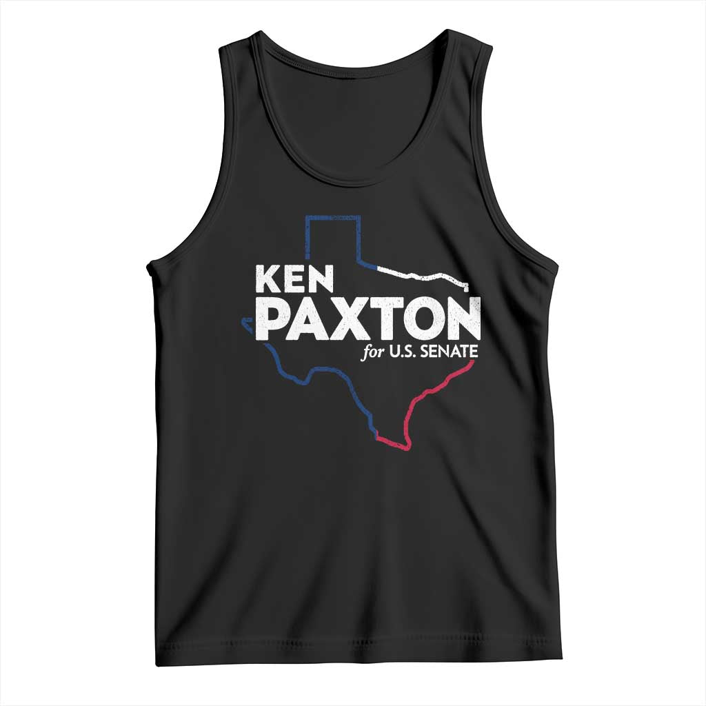 Ken Paxton for US Senate Tank Top Texas Senate Race 2026 TS11 Black Print Your Wear