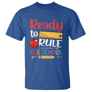 Ready To Rule The School T Shirt First Day Of School Ruler TS11 Royal Blue Print Your Wear