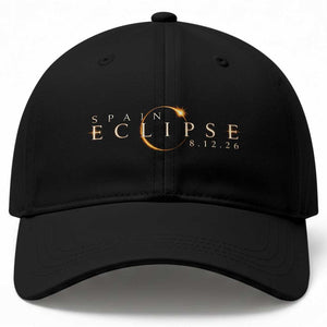 Spain Solar Eclipse 2026 Baseball Cap August 12 2026 Total Eclipse TS11 Print Your Wear