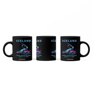 Iceland Total Solar Eclipse 2026 Coffee Mug August 12 Eclipse Totality Chaser Aurora Northern Lights TS11 Print Your Wear