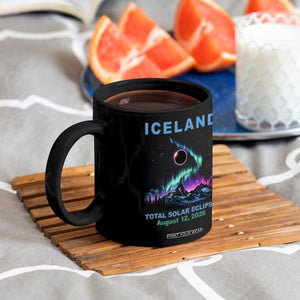 Iceland Total Solar Eclipse 2026 Coffee Mug August 12 Eclipse Totality Chaser Aurora Northern Lights TS11 Print Your Wear