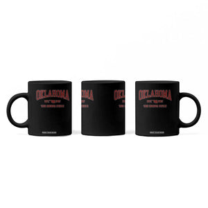 Oklahoma Sports Throwback Design Jersey Style Coffee Mug TS11 Print Your Wear