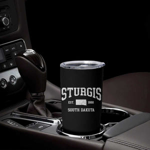 Sturgis South Dakota Est 1888 Tumbler Cup Vintage SD State Map Pride TS11 Print Your Wear