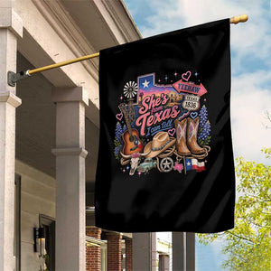 She Is From Texas I Can Tell Garden Flag Texas Girl Pride TS11 Print Your Wear