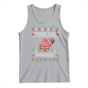 Funny Pass The Gabagool Christmas Tank Top Italian Food TS11 Athletic Heather Print Your Wear