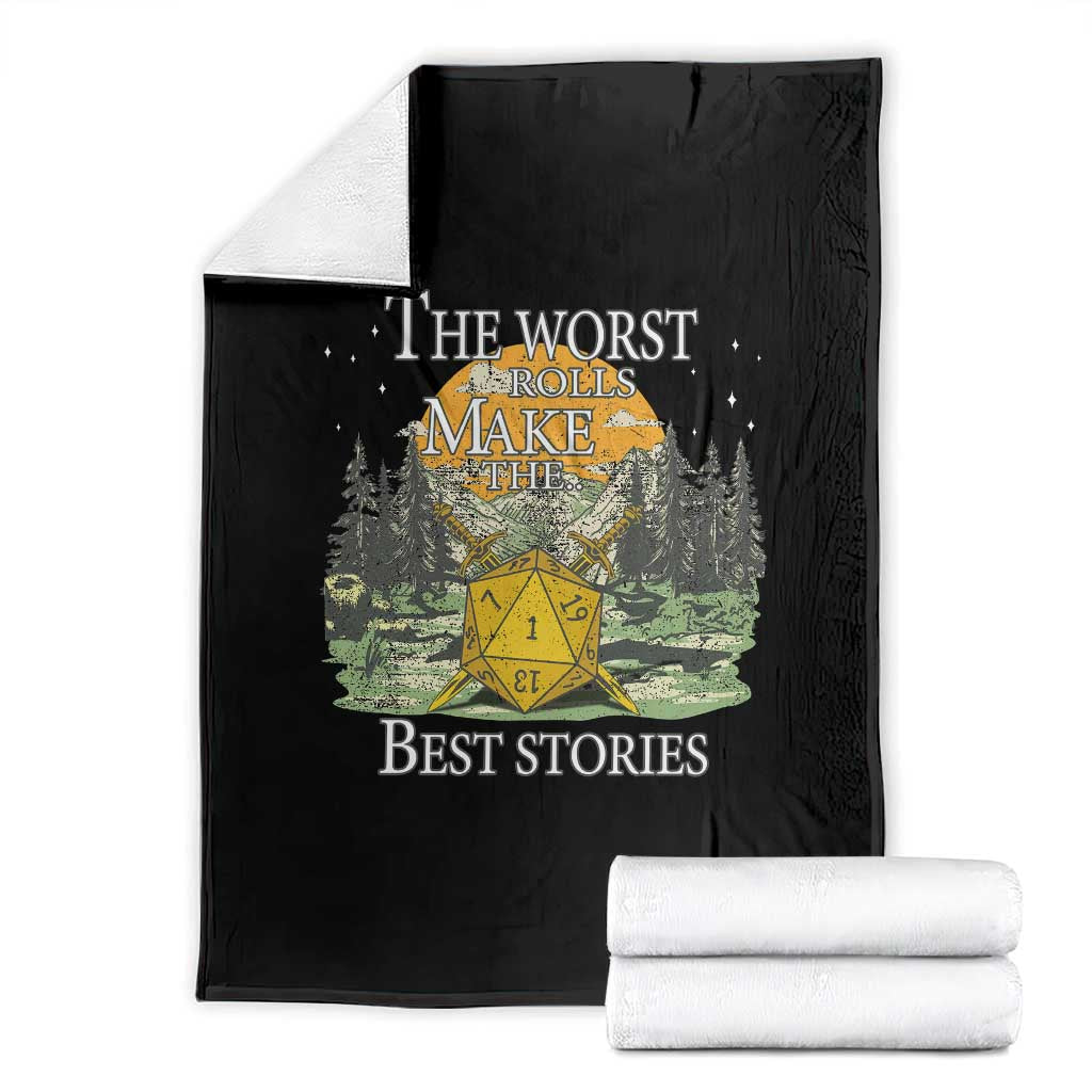 Not All Those Who Wander Are Lost Nevermind Throw Blanket Funny RPG Parody Gamer TS11 Black Print Your Wear