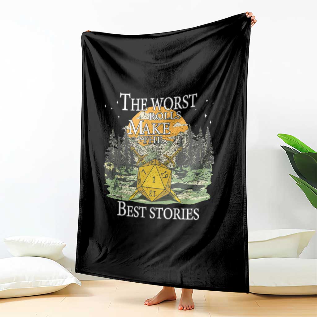 Not All Those Who Wander Are Lost Nevermind Throw Blanket Funny RPG Parody Gamer TS11 Print Your Wear