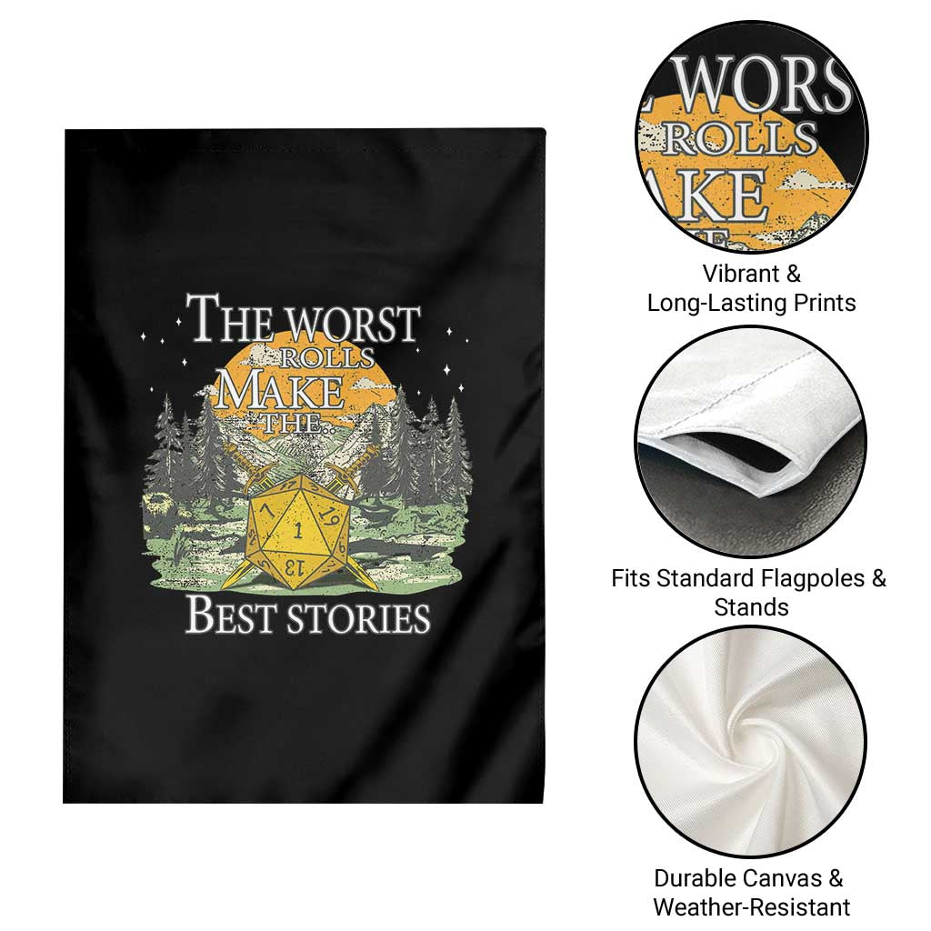Not All Those Who Wander Are Lost Nevermind Garden Flag Funny RPG Parody Gamer TS11 Print Your Wear