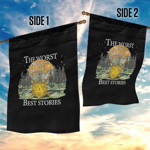 Not All Those Who Wander Are Lost Nevermind Garden Flag Funny RPG Parody Gamer TS11 Print Your Wear