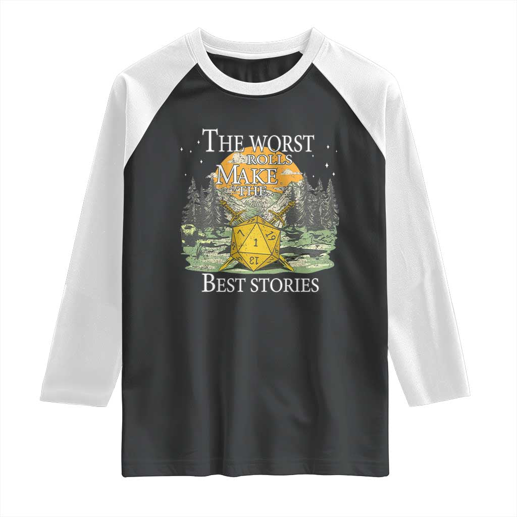 Not All Those Who Wander Are Lost Nevermind Raglan Shirt Funny RPG Parody Gamer TS11 Black White Print Your Wear