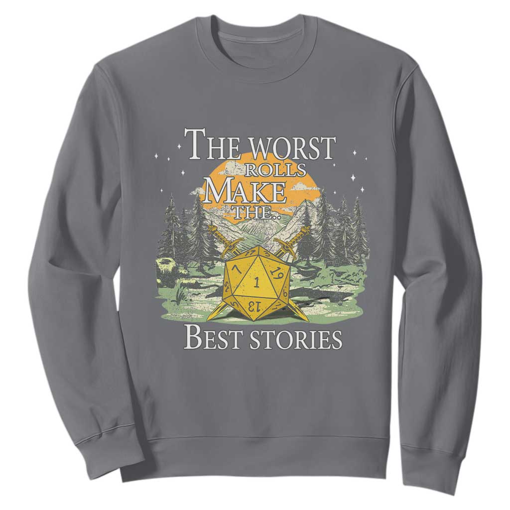 Not All Those Who Wander Are Lost Nevermind Sweatshirt Funny RPG Parody Gamer TS11 Charcoal Print Your Wear