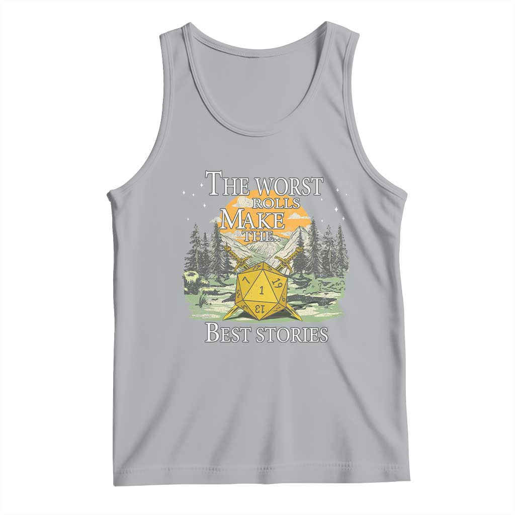 Not All Those Who Wander Are Lost Nevermind Tank Top Funny RPG Parody Gamer TS11 Athletic Heather Print Your Wear