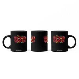 Stranger Christmas Coffee Mug Funny Xmas Alphabet Neon Lights Movie TS11 Print Your Wear