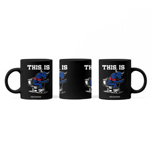 This Is Bullshit Coffee Mug Funny Cow Buffalo Toilet TS11 Print Your Wear