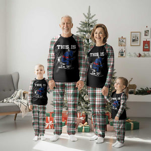 This Is Bullshit Plaid Pajama Set Funny Cow Buffalo Toilet TS11 Christmas Plaid Print Your Wear