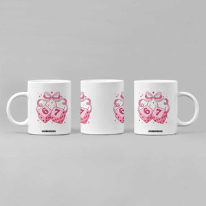 Funny 67 Dice Valentines Day Six Seven Meme Coquette Coffee Mug TS11 Print Your Wear
