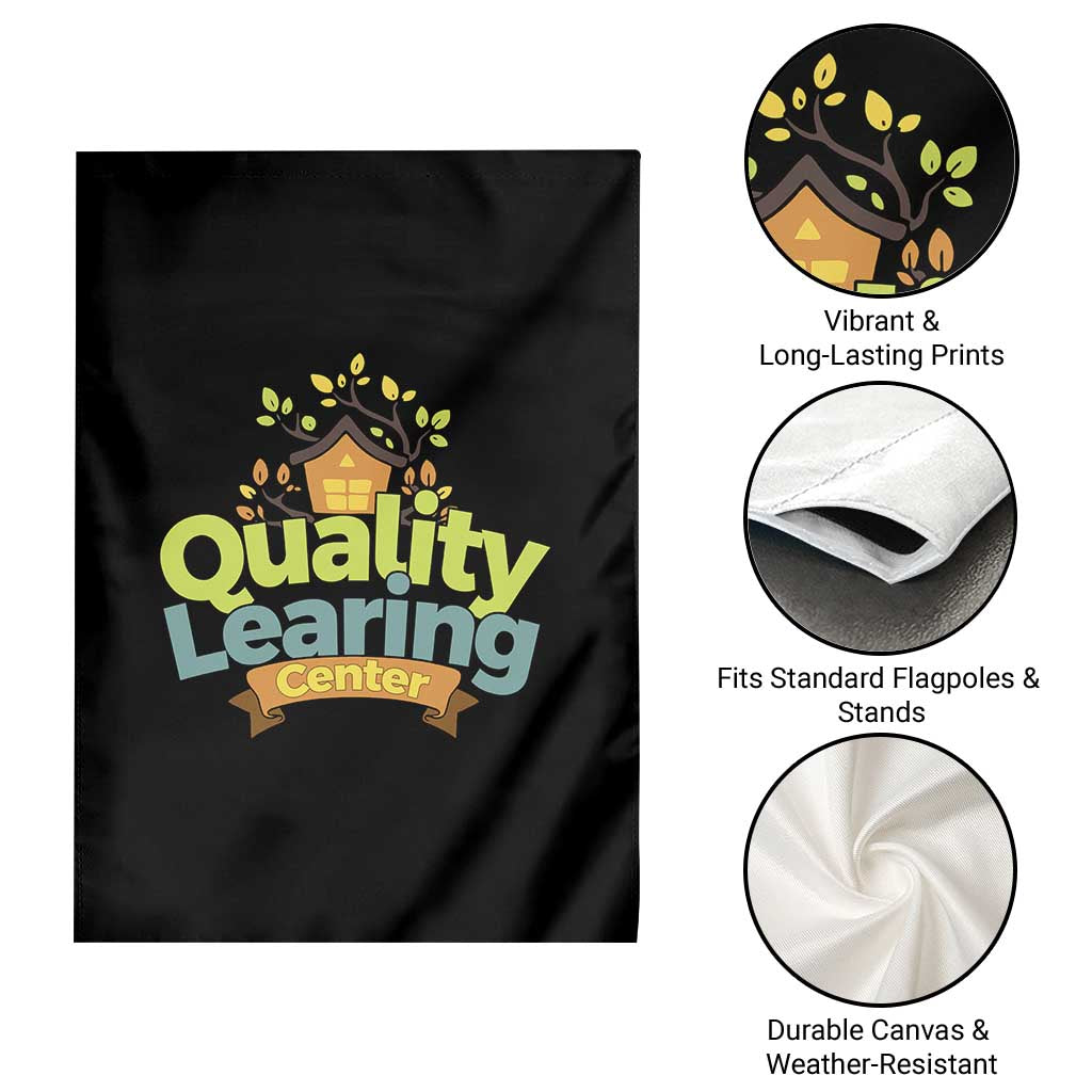 Funny Day Care Garden Flag Minnesota Learing Center Learning School Quote TS11 Print Your Wear