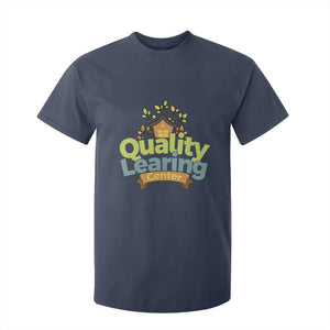 Funny Day Care T Shirt For Kid Minnesota Learing Center Learning School Quote TS11 Navy Print Your Wear