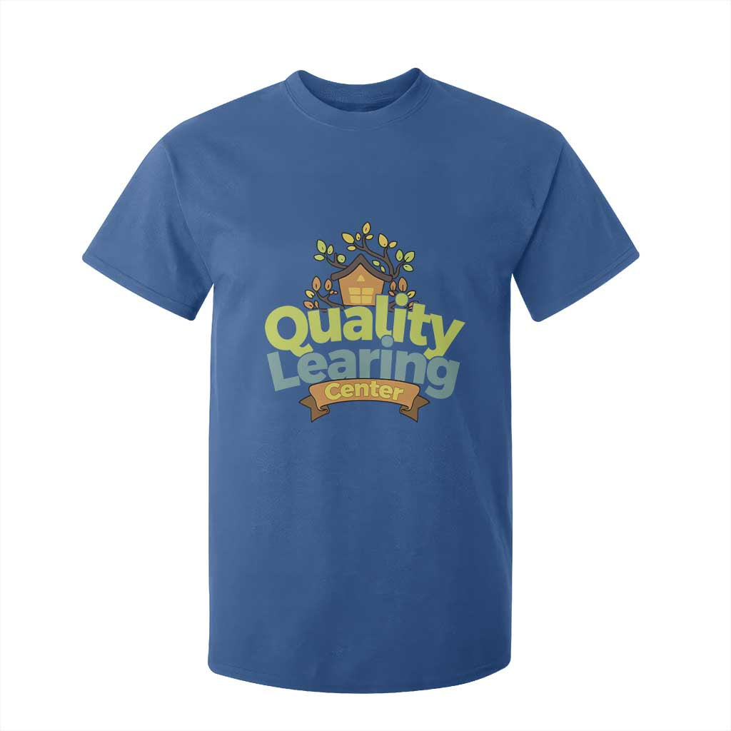 Funny Day Care T Shirt For Kid Minnesota Learing Center Learning School Quote TS11 Royal Blue Print Your Wear