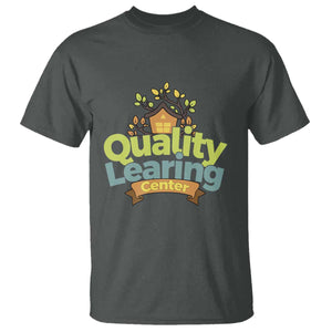 Funny Day Care T Shirt Minnesota Learing Center Learning School Quote TS11 Dark Heather Print Your Wear