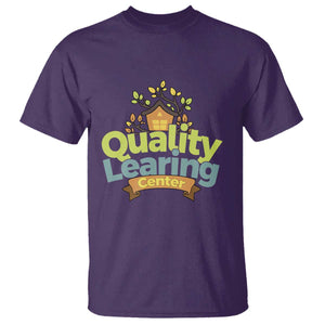 Funny Day Care T Shirt Minnesota Learing Center Learning School Quote TS11 Purple Print Your Wear