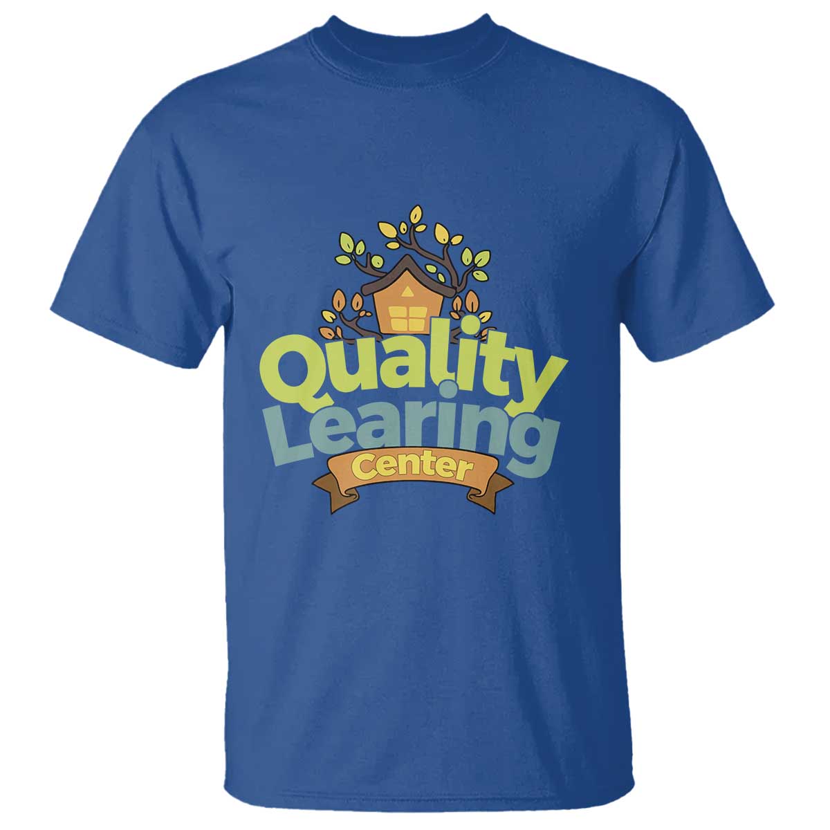 Funny Day Care T Shirt Minnesota Learing Center Learning School Quote TS11 Royal Blue Print Your Wear