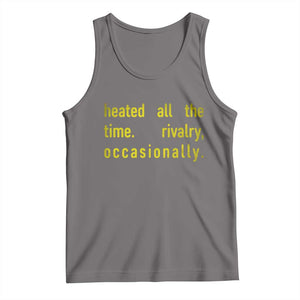 Funny Heated All The Time Rivalry Occasionally Tank Top LGBT Ice Hockey TS11 Deep Heather Print Your Wear