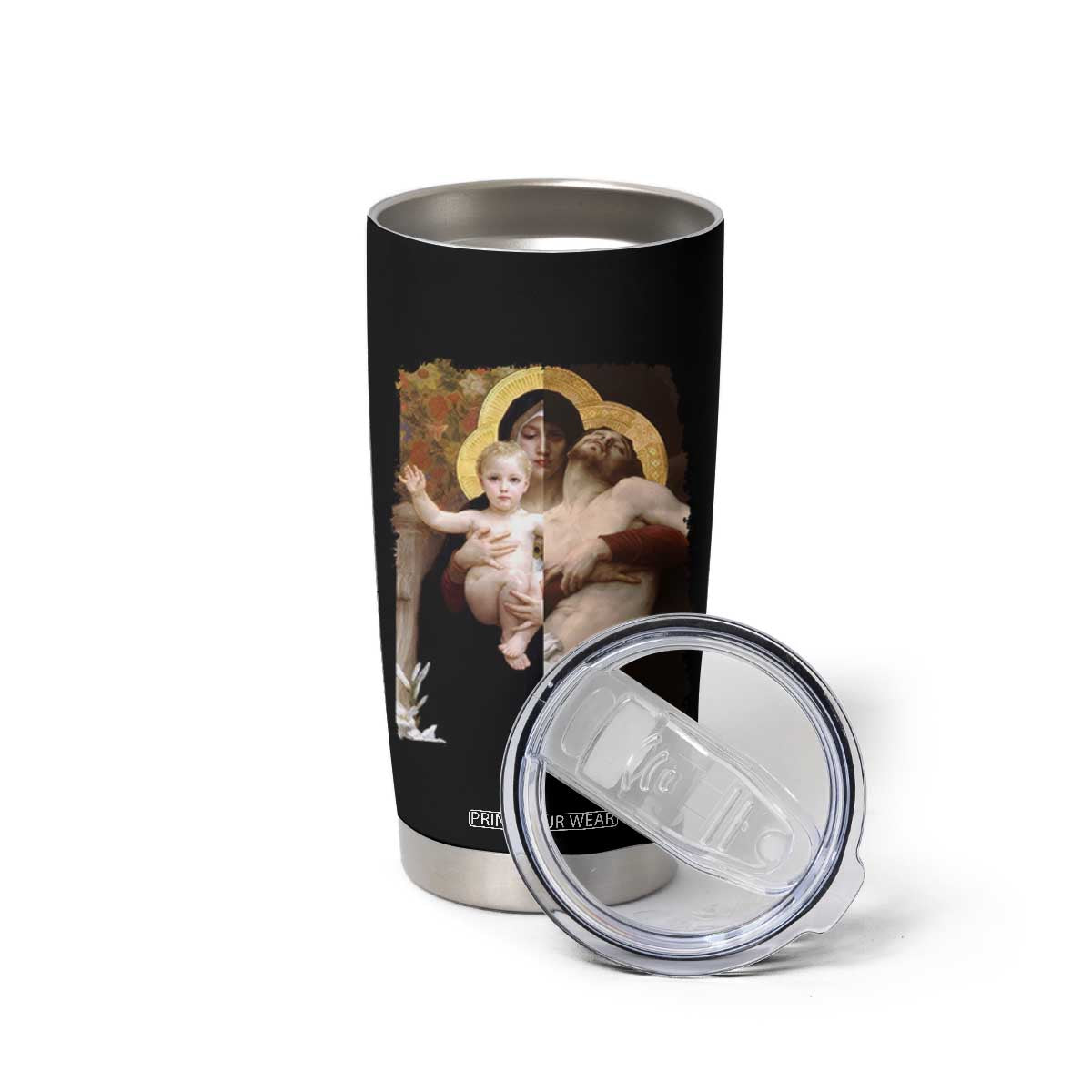 Jesus Christ and Mother Mary William Adolphe Bouguereau Art Tumbler Cup TS11 Print Your Wear