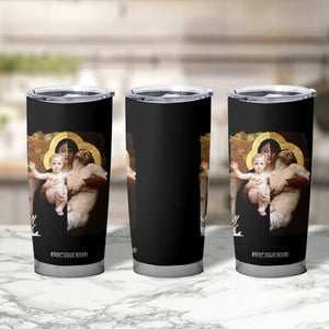 Jesus Christ and Mother Mary William Adolphe Bouguereau Art Tumbler Cup TS11 Print Your Wear