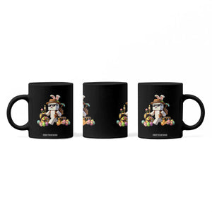 Funny Easter Day Bunny Miner Egg Video Game Coffee Mug TS11 Print Your Wear