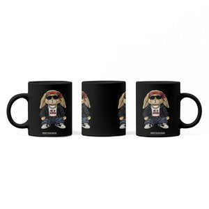 Hip Hop Easter Bunny He is Risen Jesus Religious Christian Coffee Mug TS11 Print Your Wear