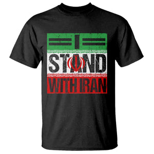 I Stand With Iran T Shirt Iranian People Freedom Protest TS11 Black Print Your Wear