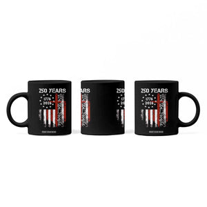 250 Years America Anniversary Christian USA Flag Coffee Mug TS11 Print Your Wear